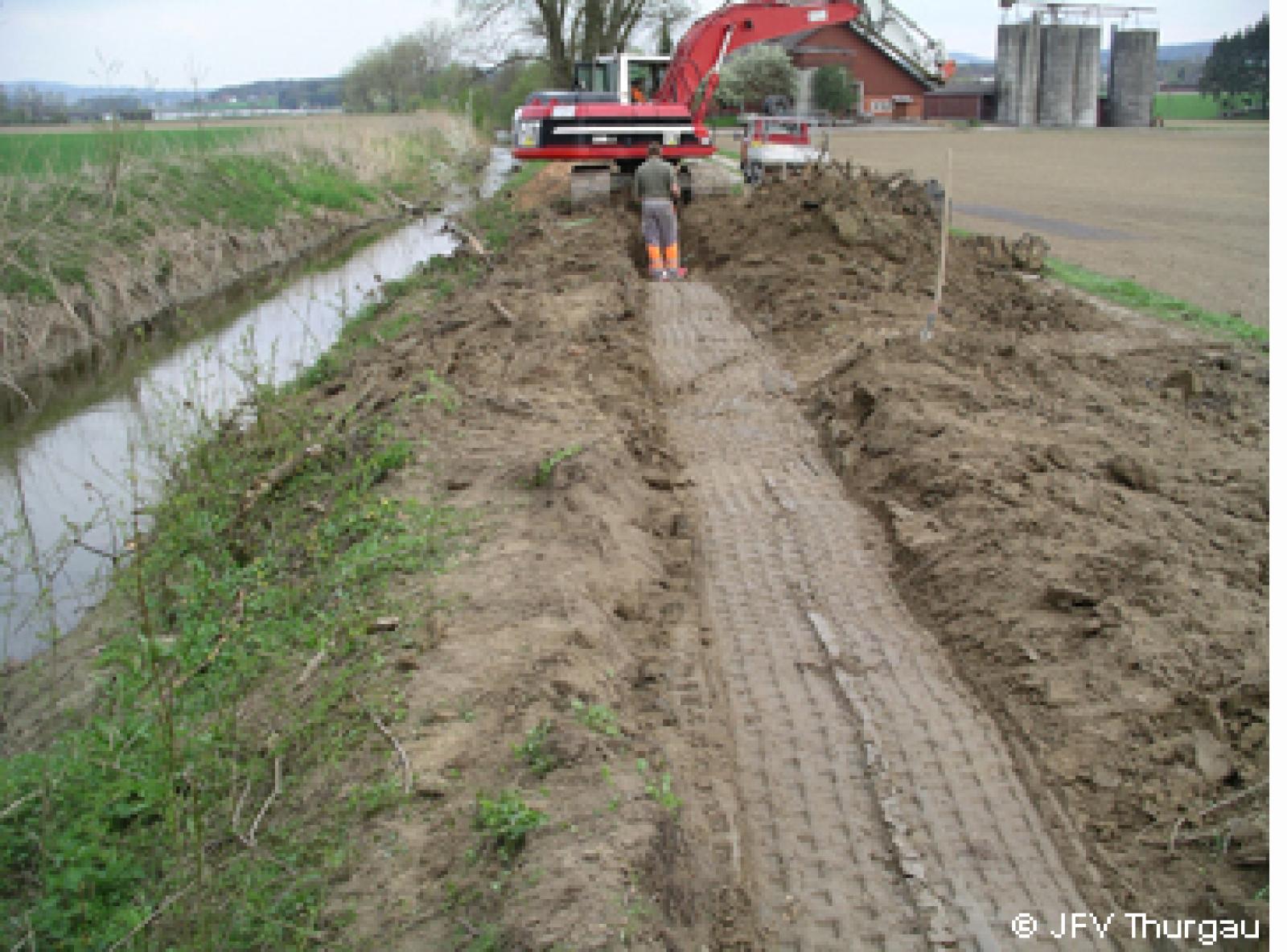 Finition des travaux d’assainissement de la digue